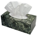 Kleenex to mop up tears